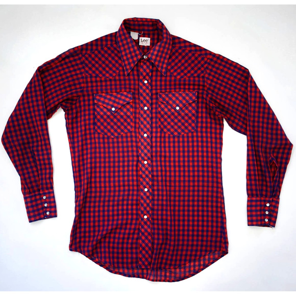 Lee Other - Vintage Lee Single Needle Pearl Button Down Western Shirt